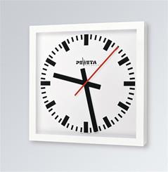 Stort vægur - Kvadratisk med bjælketal
