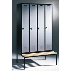 Garderobeskabe S 3000 EVOLO - med bænk