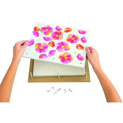Stor Blomster Presser | i træ