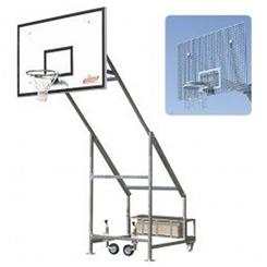 Mobilt basketballanlæg